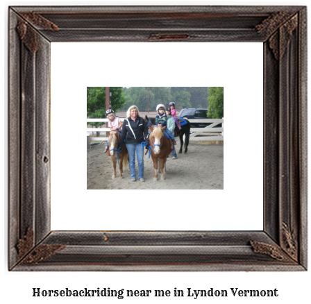 horseback riding near me in Lyndon, Vermont